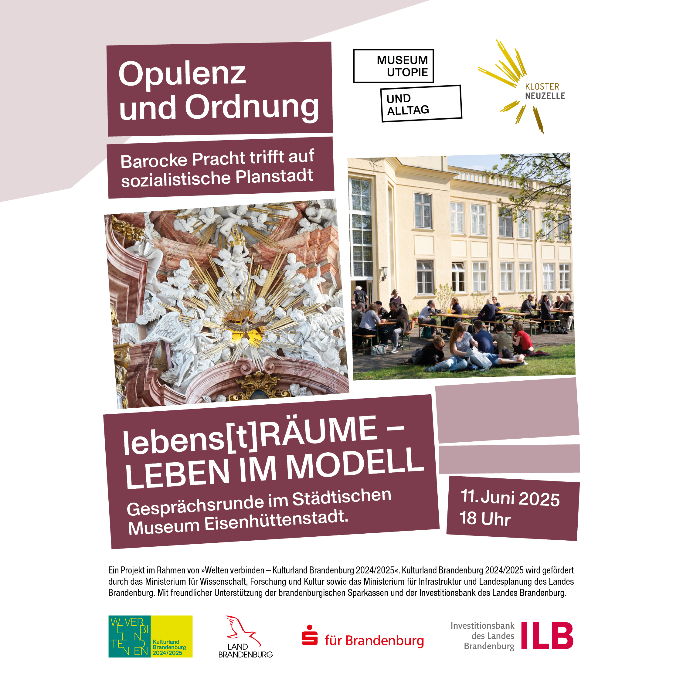 "Opulenz und Ordnung" - Auftakt des Kooperationsprojektes am 11. Juni 2025